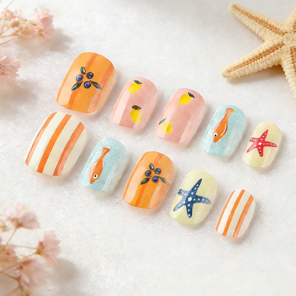 Thema Sommer Nagelkunst Set Brehn