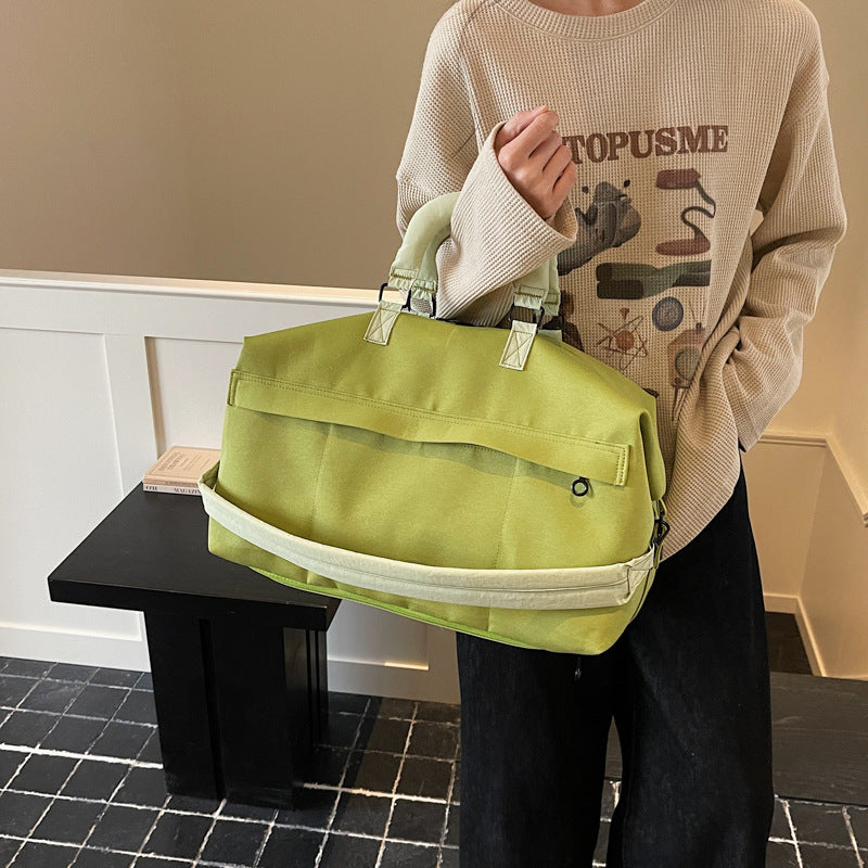 Haltbarer Canvas Wochenend Duffle Bag Brehn