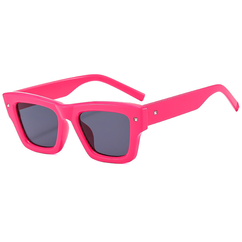 Damen Modische Sonnenbrille im trendigen geometrischen Design Brehn