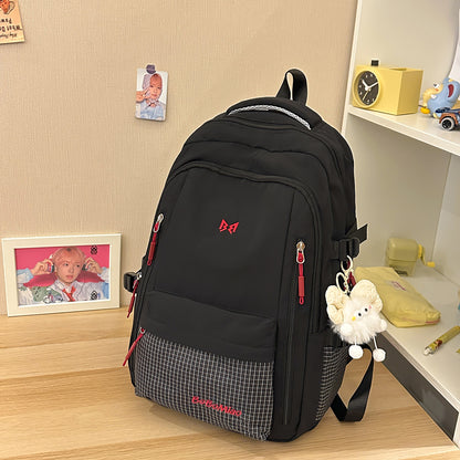 Stylischer Mehrfachfächer-Laptop-Rucksack Brehn