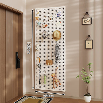 Wandanag perforiertes Lochboard-Organizer-Panel Großes Quadrat mit modularen Haken und Zubehör