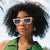 Damen stilvolle Sonnenbrille Brehn