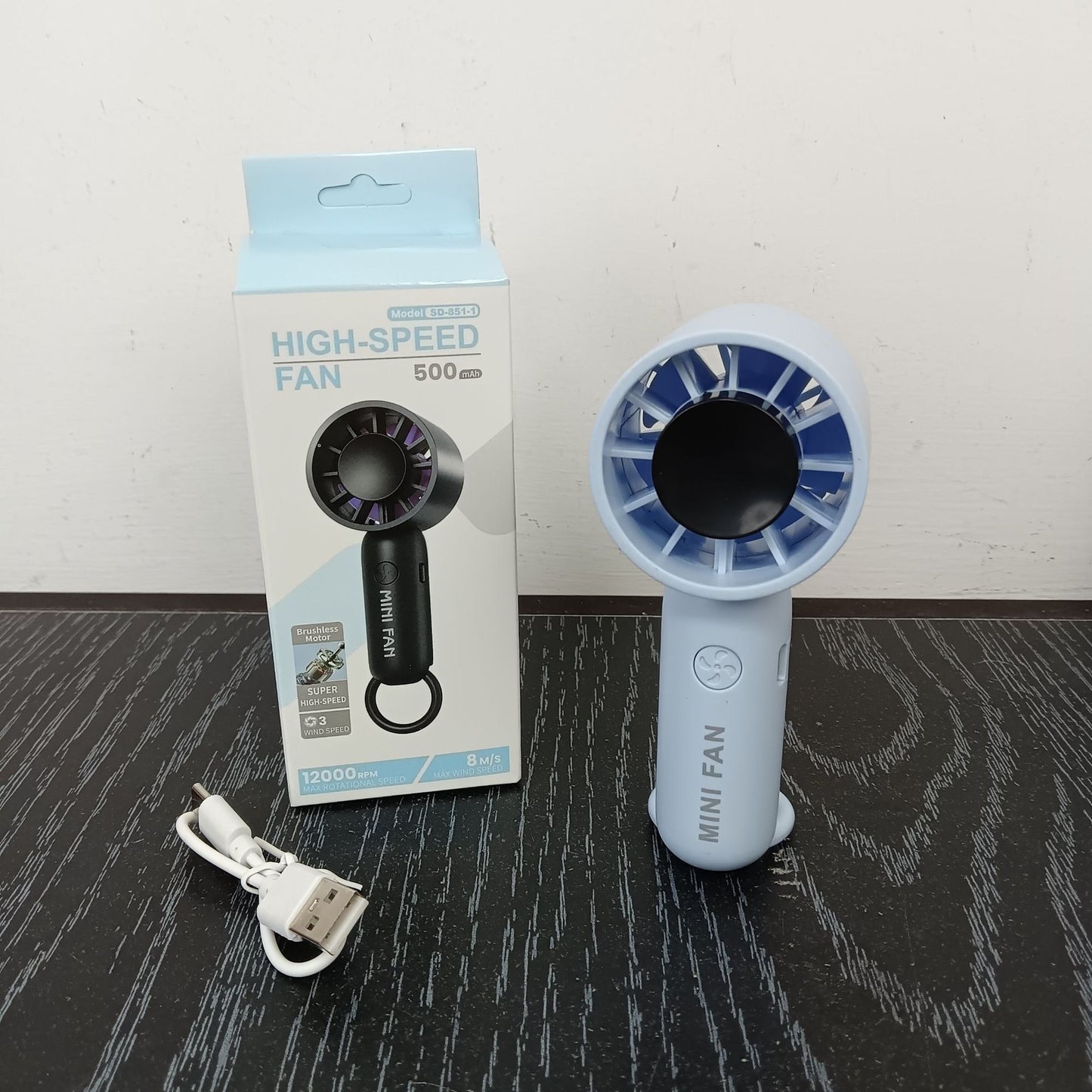 Unisex Tragbarer Mini-Hochgeschwindigkeitsventilator Brehn