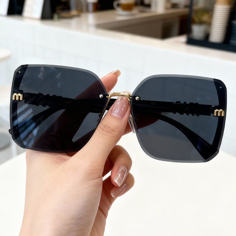 Modische Übergroße Sonnenbrille Brehn