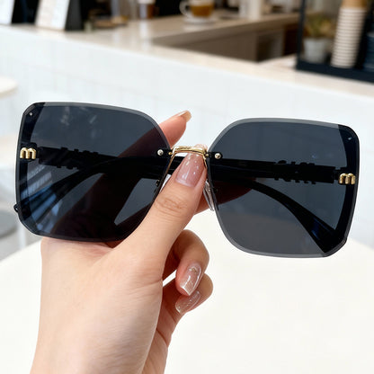 Modische Übergroße Sonnenbrille Brehn