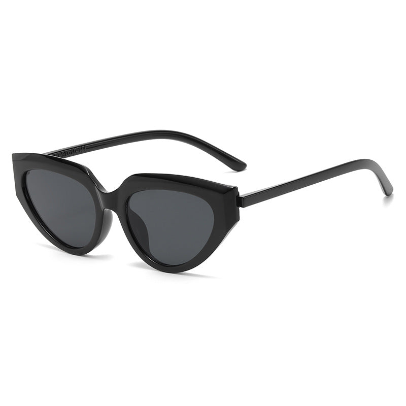 Damen stylische Cat-Eye Sunglasses mit strapazierfähigem Kunststoffrahmen Brehn