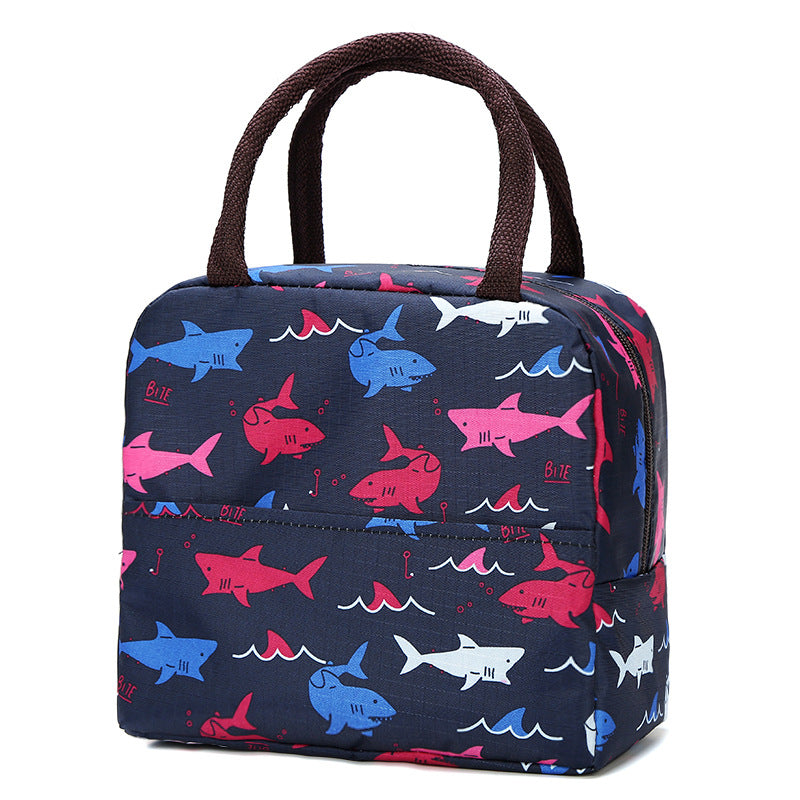Isolierte Flamingo-Themen Lunch-Tasche Brehn