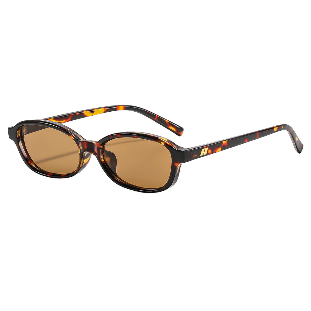 Damen modische Sonnenbrille im stilvollen Ovaldesign mit UV-Schutz Brehn