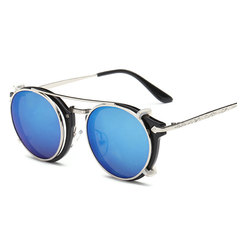 Damen designorientierte Sonnenbrille mit hochwertigem Metallrahmen Brehn