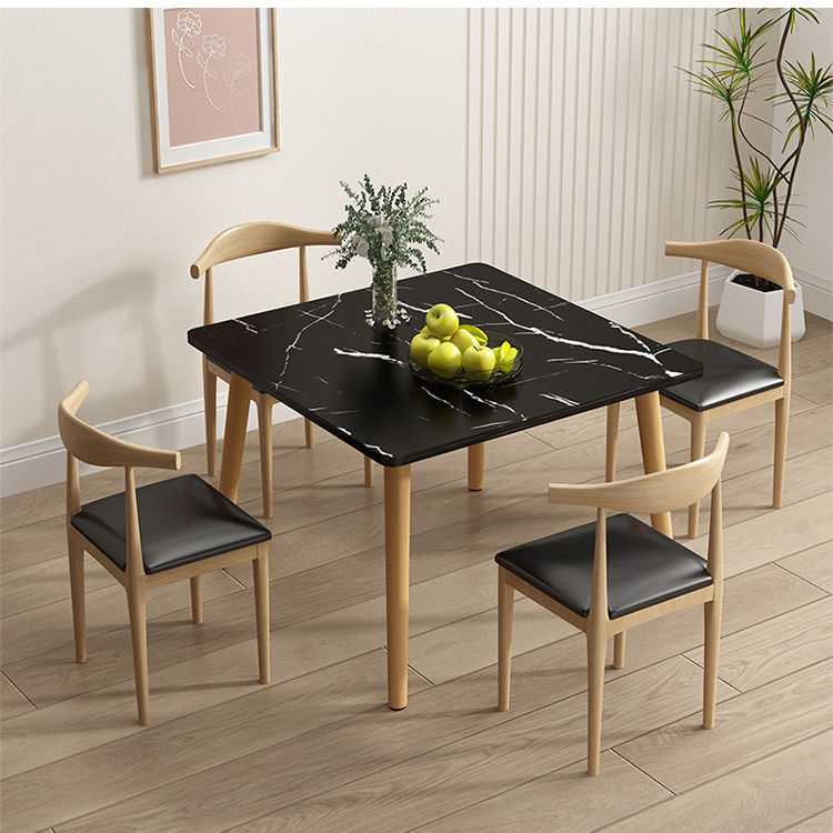 Quadratisches modernes Esszimmer-Set Brehn