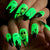 Leuchtende Nagelkunst Brehn