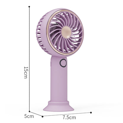 Damen Tragbarer Handventilator mit leistungsstarkem Akku und ergonomischem Design Brehn