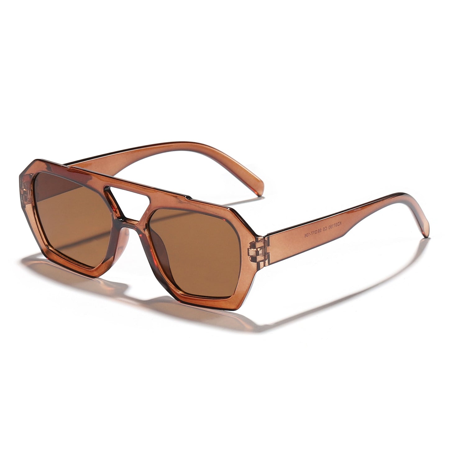Damen modische Sonnenbrille im exklusiven Octagon-Design Brehn