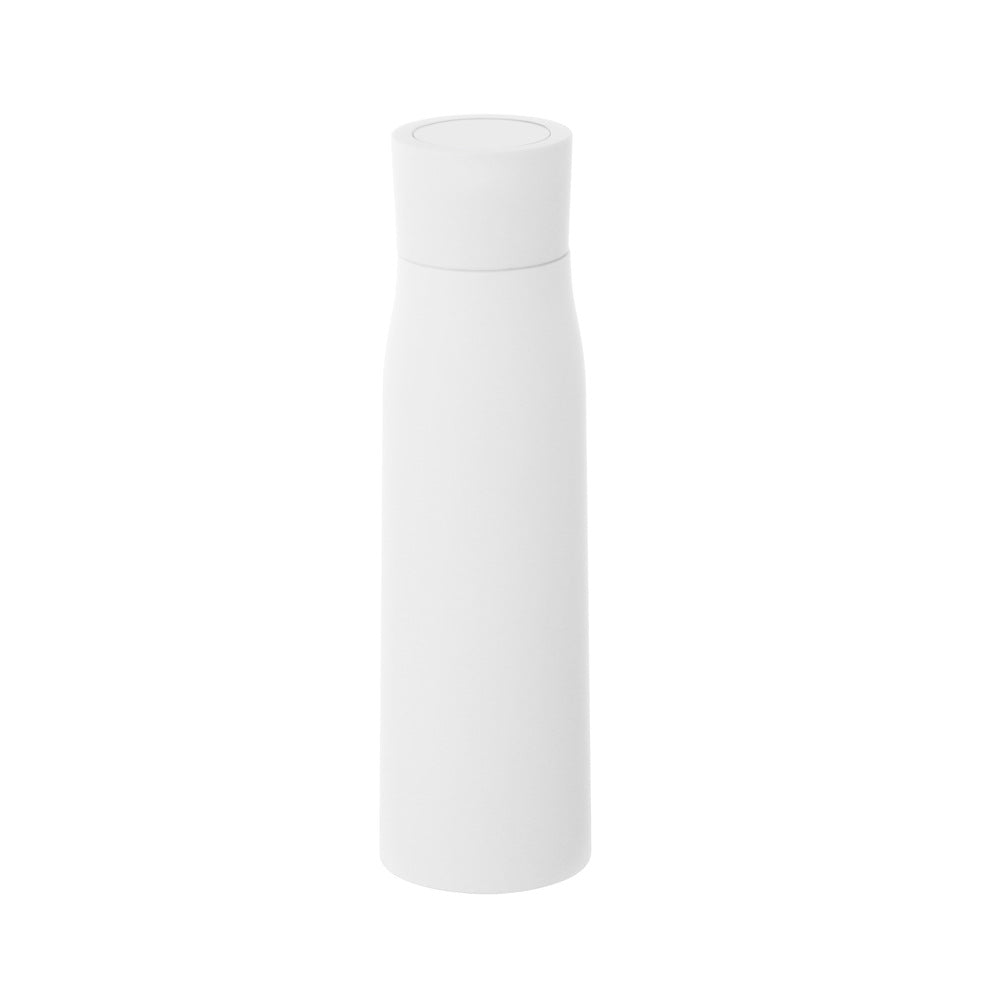 Unisex nan vakuumisolierte Edelstahl-Trinkflasche mit schlankem ergonomischem Design und auslaufsicherem Schraubverschluss Brehn