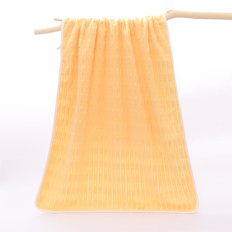 Damen Elegantes Frottee Handtuch mit modernen Mustern Brehn