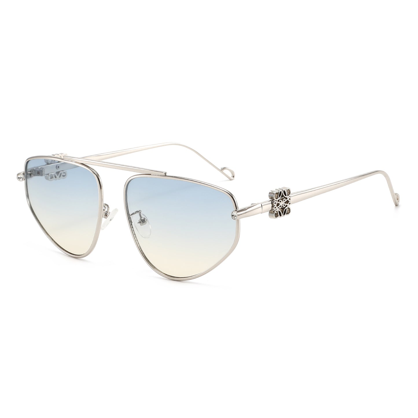 Damen Glamouröse Sonnenbrille mit eleganten Verzierungen Brehn