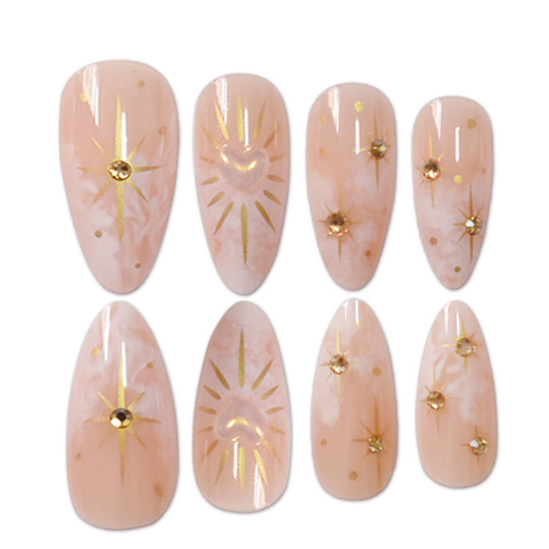 Chic Dekorative Druck-Ne Nail Art Brehn