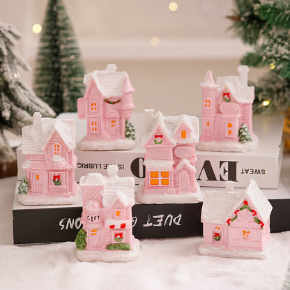 Beleuchtetes Weihnachtsdorf Haus Deko Brehn
