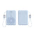 Tragbare Powerbank mit Induktiver Ladefunktion und Led-Anzeige Brehn