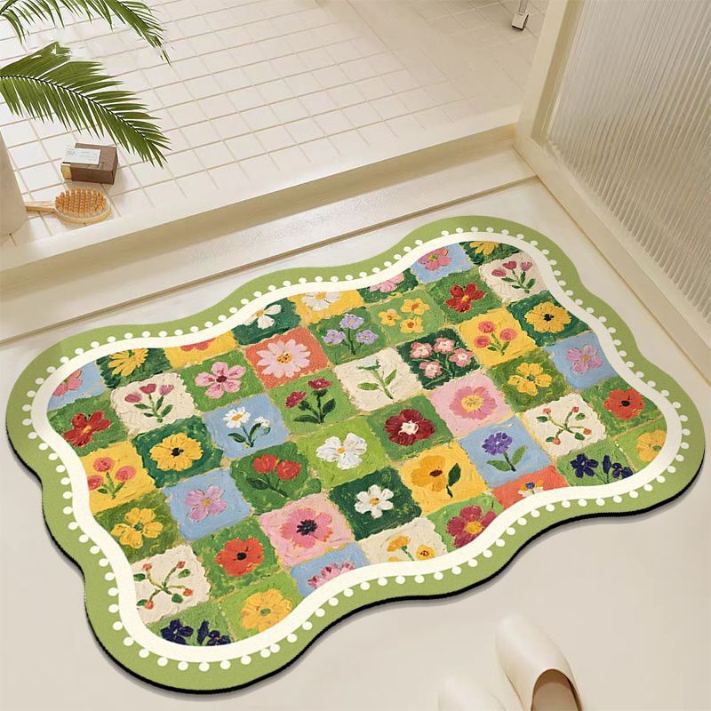 Floral Patchwork Teppich