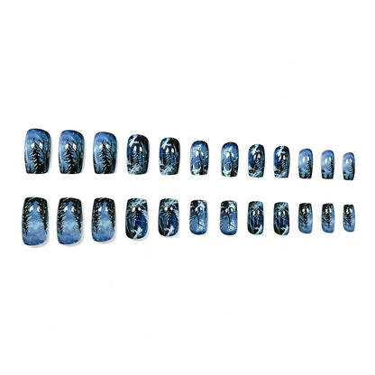 Winter Wonderland Acryl Nagelkunst Brehn