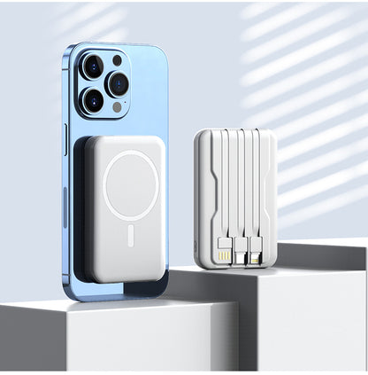 Tragbare Magsafe Powerbank mit Integrierter Schnellladefunktion Brehn