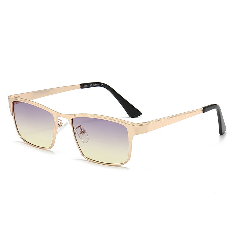 Damen quadratische Sonnenbrille mit einem stylischen Rahmen und optimalem UV-Schutz Brehn