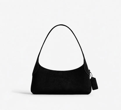 Elegante Wildleder Schultertasche