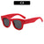 Retro-inspirierte stilvolle quadratische Sonnenbrille