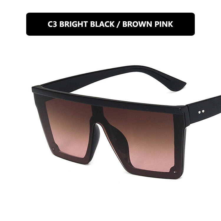 Damen futuristische Sonnenbrille im schützenden Oversized-Format Brehn