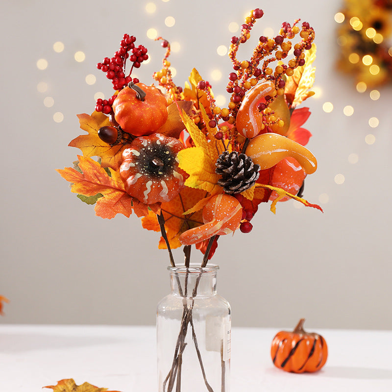 Herbstliche dekorative Blumenarrangement