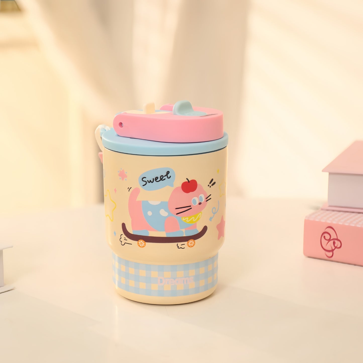 Damen Trinkbecher mit lustigem Tierdesign Brehn