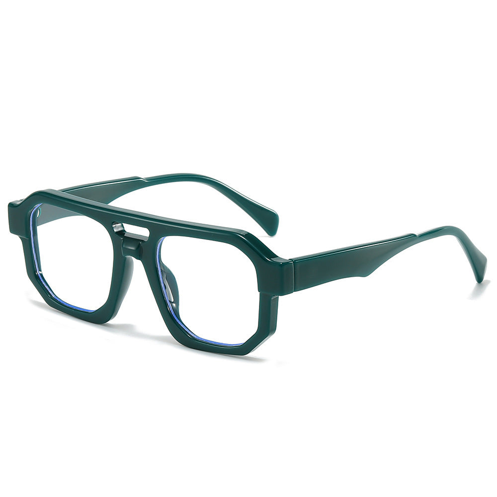 Fashion-Forward Geometrische Übergroße Sonnenbrille Brehn