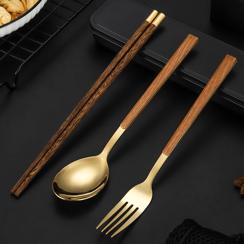 Edelstahl Bestecksets Mit Holzgriff | Brehn