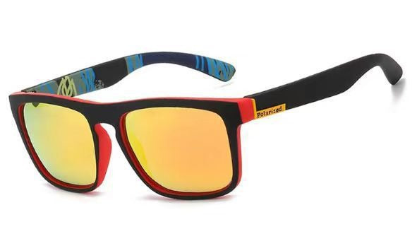 Unisex nan polarisierte Sportsonnenbrille mit robustem Kunststoffrahmen und ergonomischen Bügeln Brehn