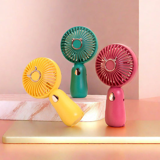 Damen Tragbarer Mini-Handventilator mit USB-Ladefunktion Brehn