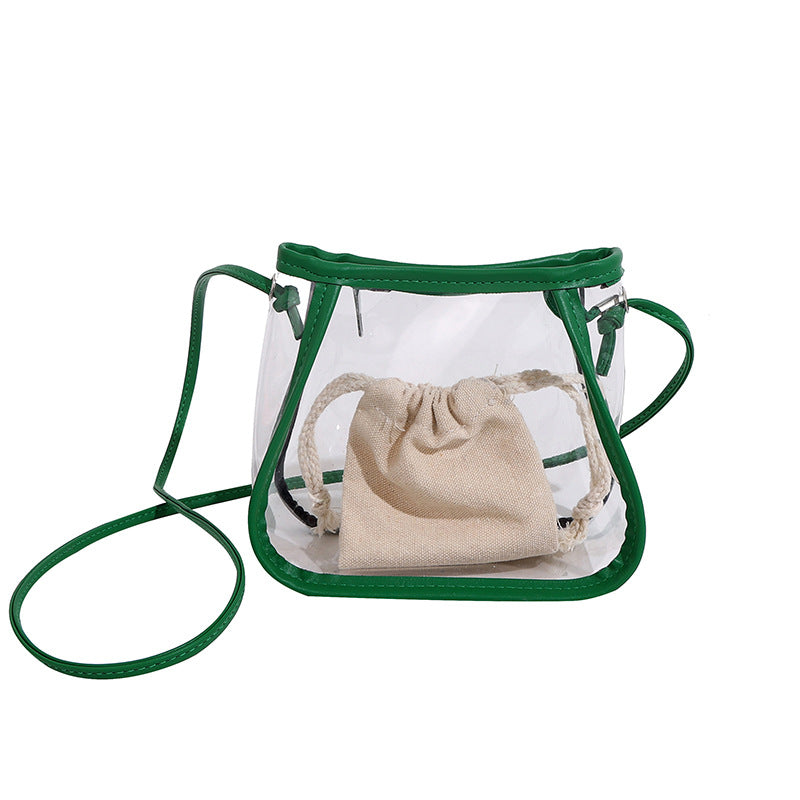Transparente Mini-Eimer-Tasche Brehn