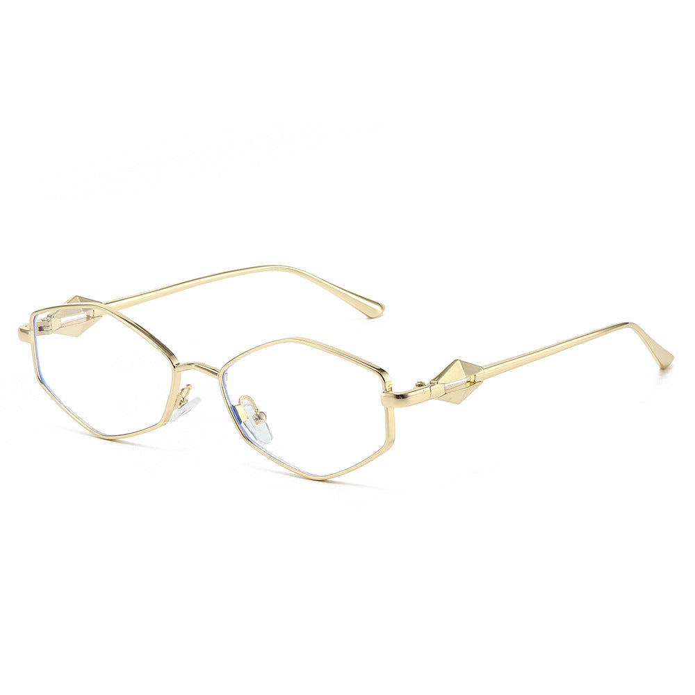 Chic geometrische Rahmen Sonnenbrillen Brehn