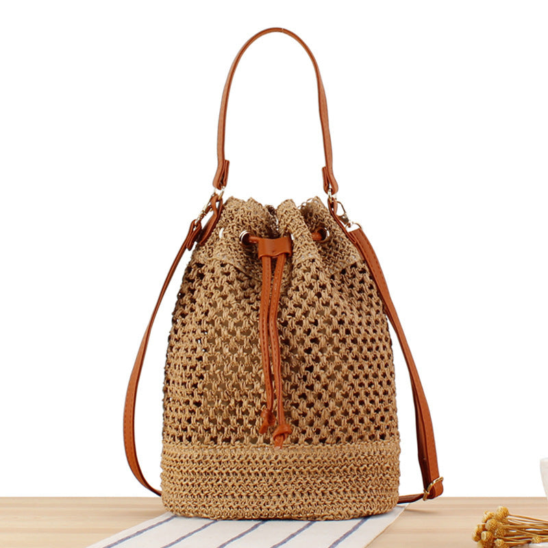 Handtasche mit Praktischer Kordelzugverstellung Brehn