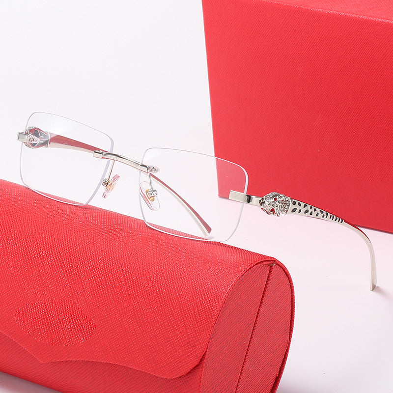 Damen Quadratische Sonnenbrille im Eleganten Stil Brehn