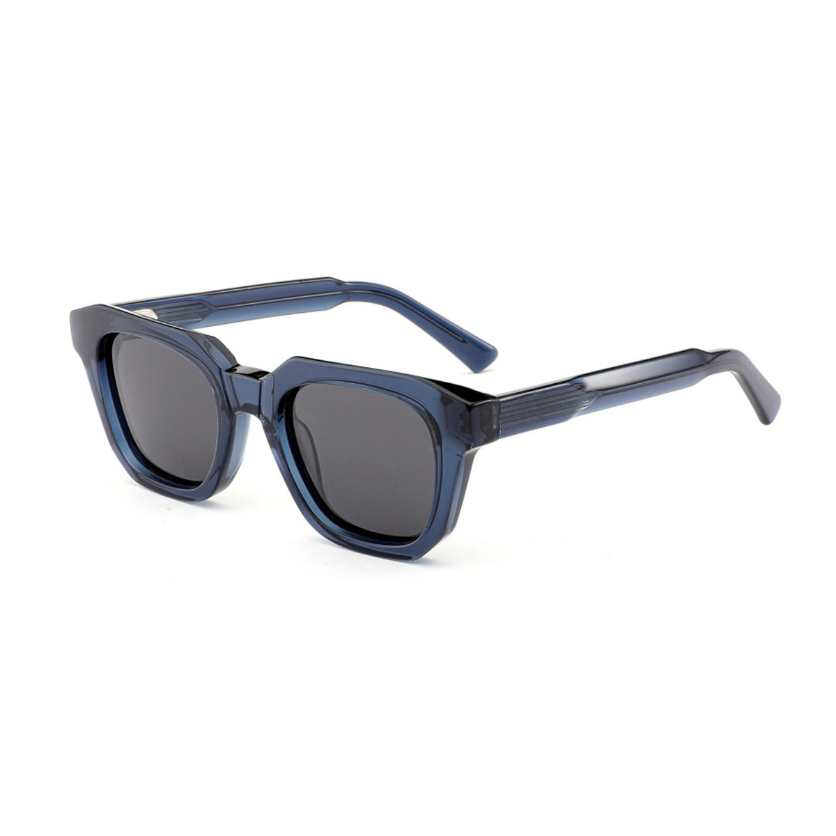 Damen quadratische Sonnenbrille im modischen Acetat-Design Brehn