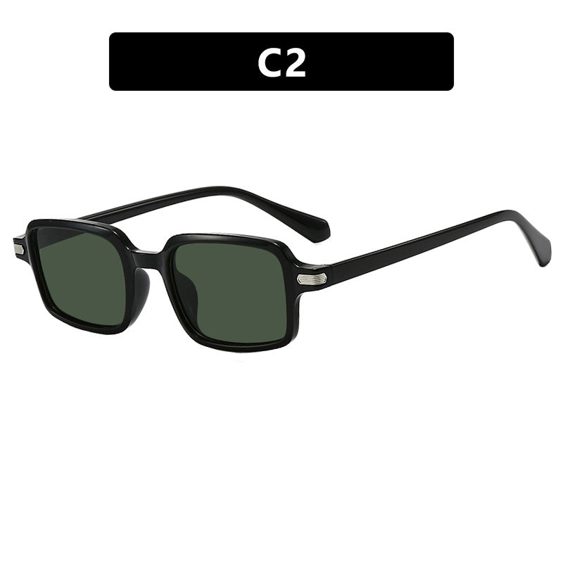 Damen quadratische Sonnenbrille mit schützendem UV-Filter und robustem Rahmen Brehn