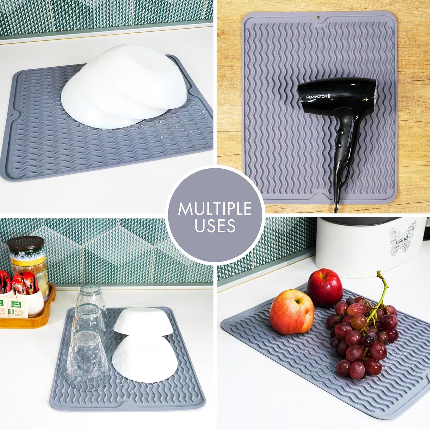 Vielseitiges, rutschfestes Multi-Size Küchen-Trockentuch Set Brehn