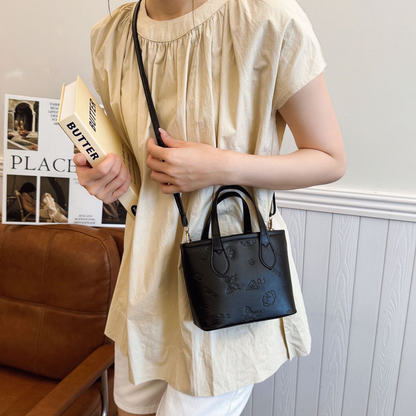 Verspielte Mini-Handtasche Brehn