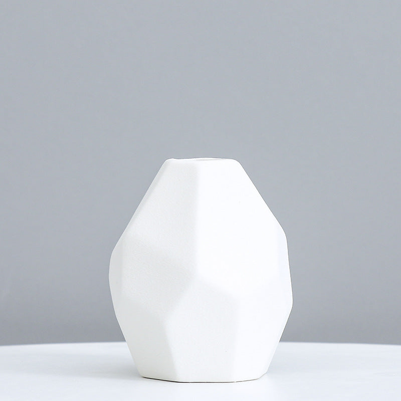 Geometrische dekorative Keramikvase Brehn