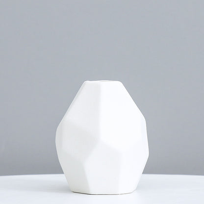 Geometrische dekorative Keramikvase Brehn