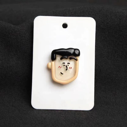 Kreative Charakter Brosche Brehn