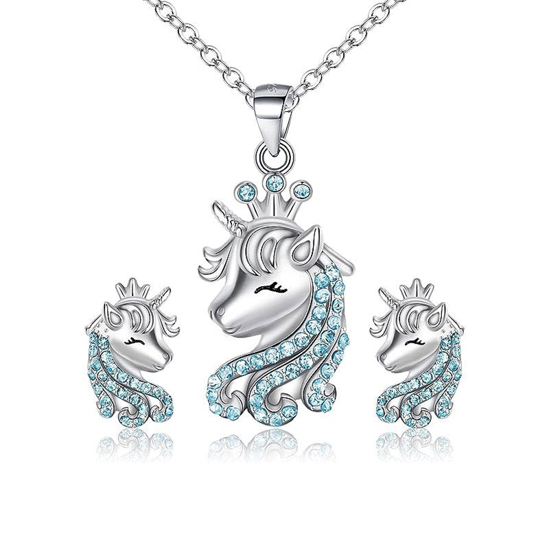 Einhorn-Themen Schmuckset Brehn