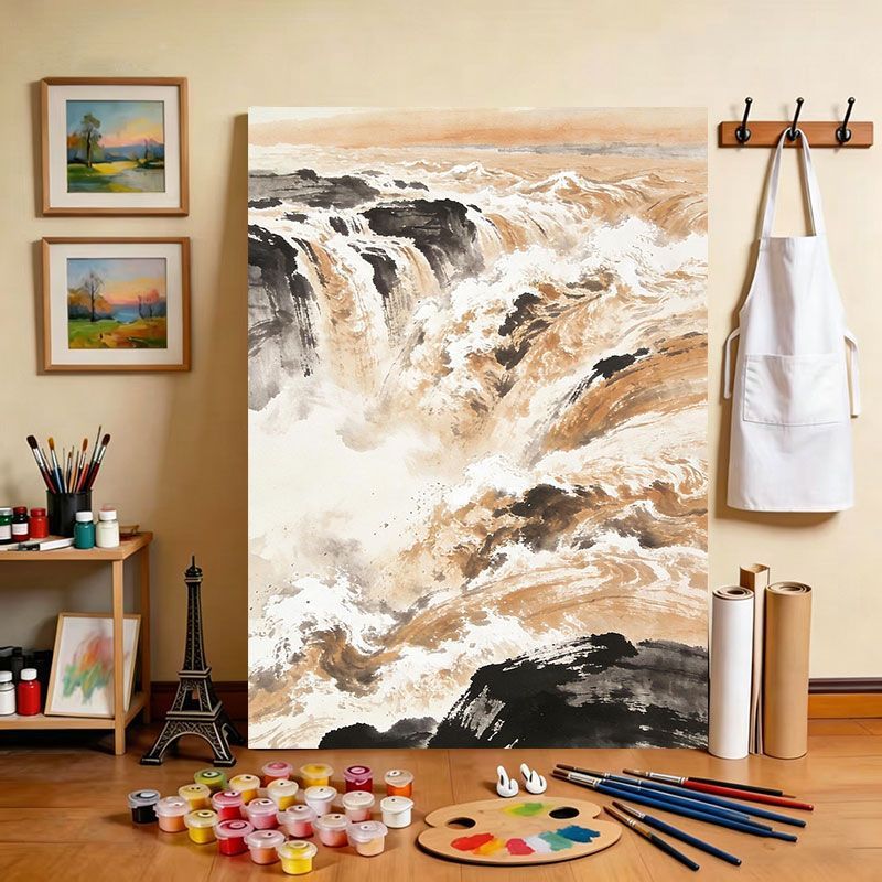 Scenic River Canvas Art Print Brehn