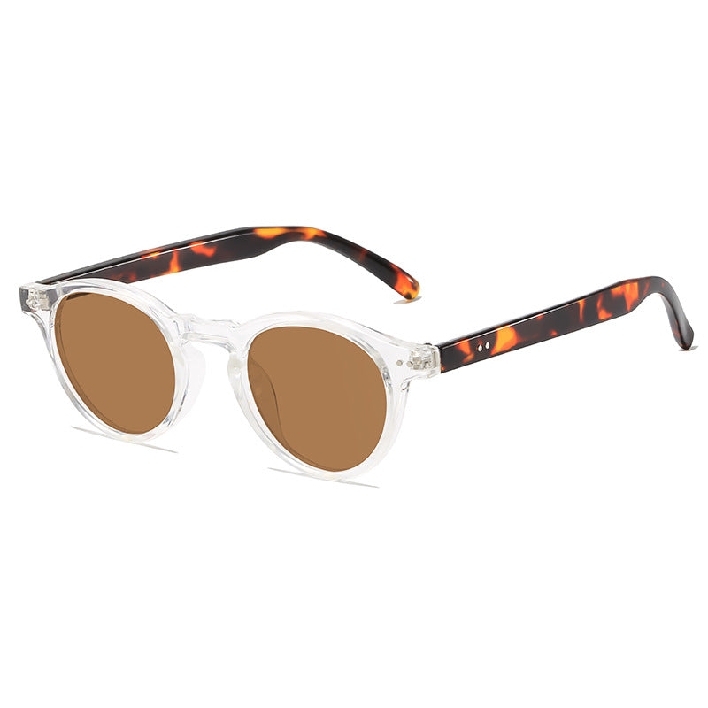 Vintage-inspirierte klare Rahmenbrille Brehn